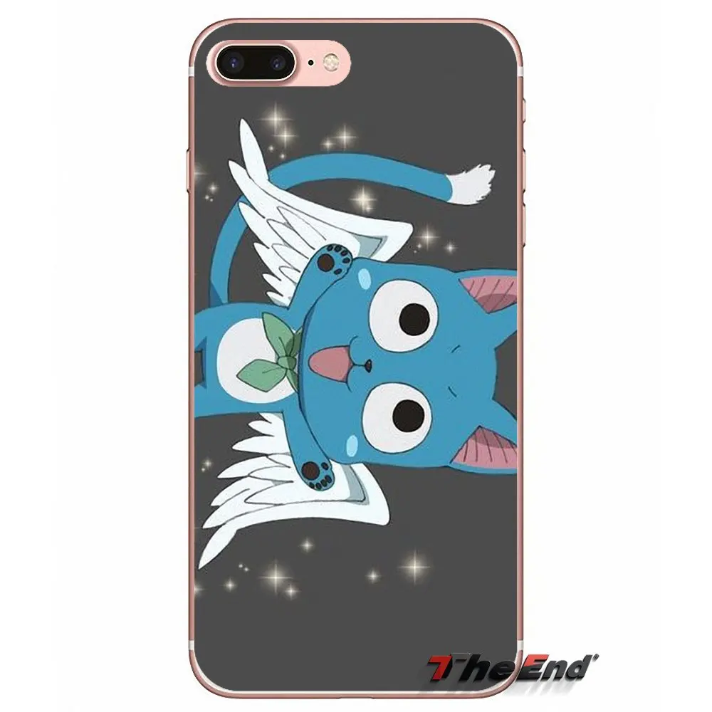 Силиконовый чехол из ТПУ для Huawei G7 G8 Ascend P7 P8 P9 Lite Honor 4C 5X 5C 6X Mate 7 8 9 Y3 Y5 Y6 II Pro Fairy Tail Happy