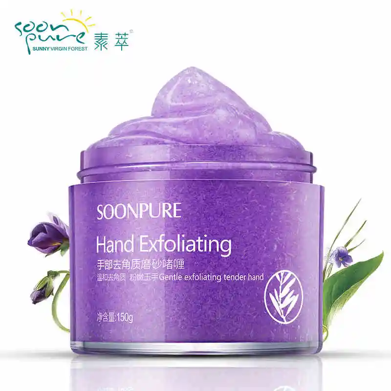 SOONPURE Лица + Рука Нога Отшелушивающий Гель Комплект Скраб Для крем Удалить Мертвую