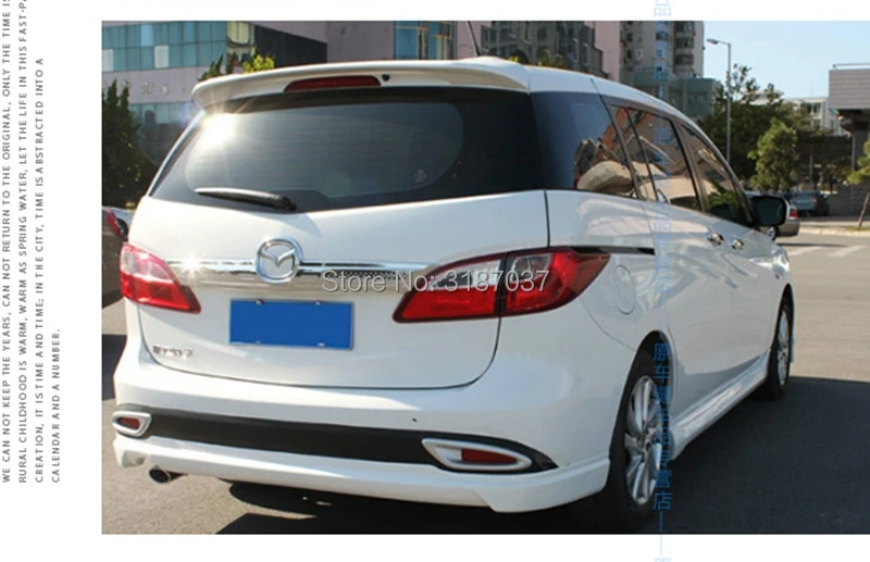 Для Mazda 5 спойлер 2005-2010 ABS пластиковая искусственная накладка на Багажник