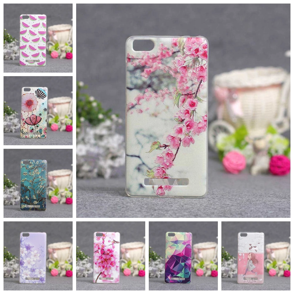 Для Coque Xiaomi mi 4c mi 4i силиконовый чехол ТПУ задняя крышка для Fundas Xiaomi mi 4c 4i чехол 3D узор Капа для Xiao mi M4C M4i чехол s