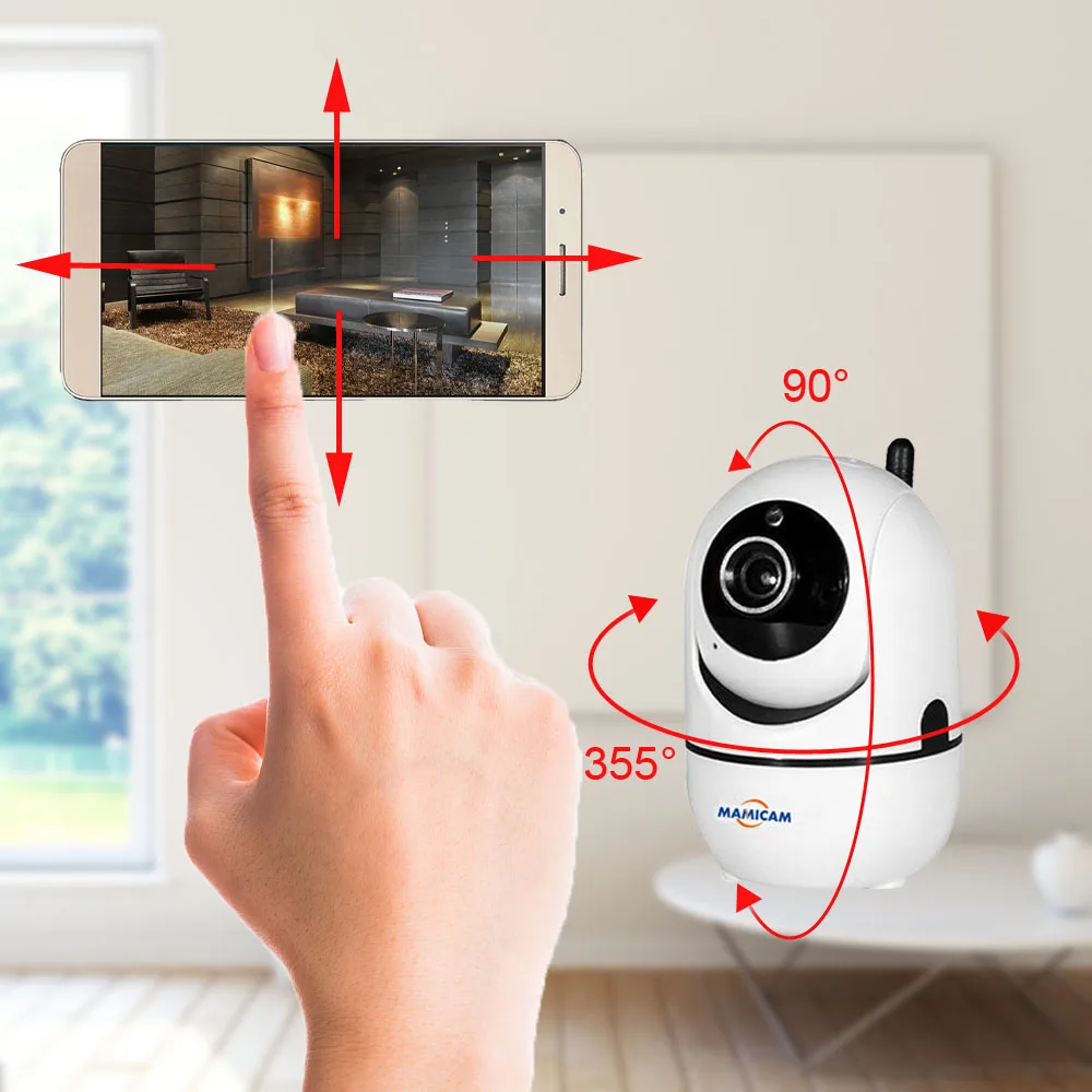 1080P Беспроводная IP Wi-Fi камера Облачное хранилище интеллектуальное автоматическое слежение за человеком Домашняя безопасность CCTV сеть мини-камера