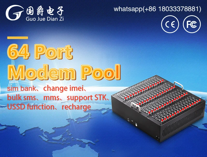 Модемный пул FIMT 64 port m26 для gsm модема|Модемы| |