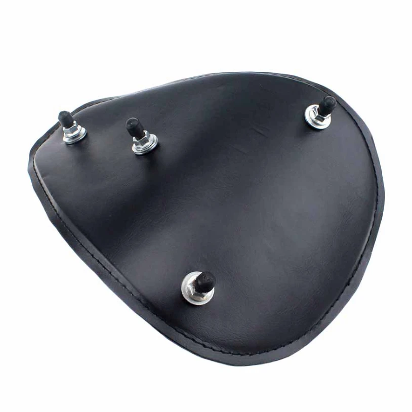 Мотоцикл коричневый черный Пламя кожа передняя Подушка сиденье водителя Solo для