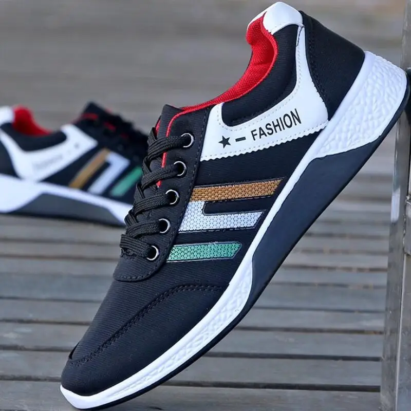 2019 Top quality new mens Casual Shoes canvas shoes for men man grey black outdoor walking fashion Men's | Обувь