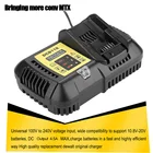 Зарядное устройство для литий-ионных аккумуляторов 10,8 в 12 В 14,4 в 18 в 4,5a DCB101 DCB120 DCB115 DCB107 DCB105 DCB140 DCB201 DCB200 DCB206 для Dewalt DCB118