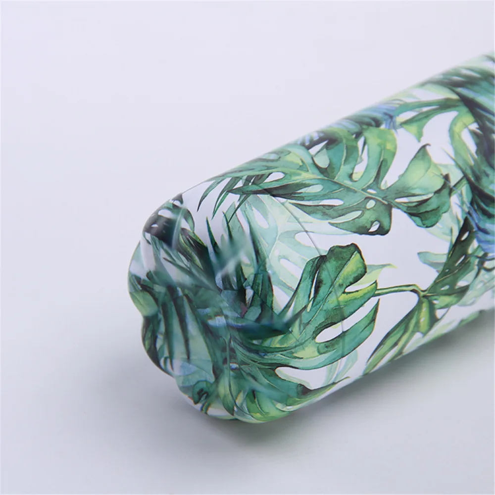 

Custom Floral Leaf Water Bottle Drink Bottle Tea Coffee Thermos Bottle Stainless Steel Travel Sport Gym Vacuum Insulated Cup