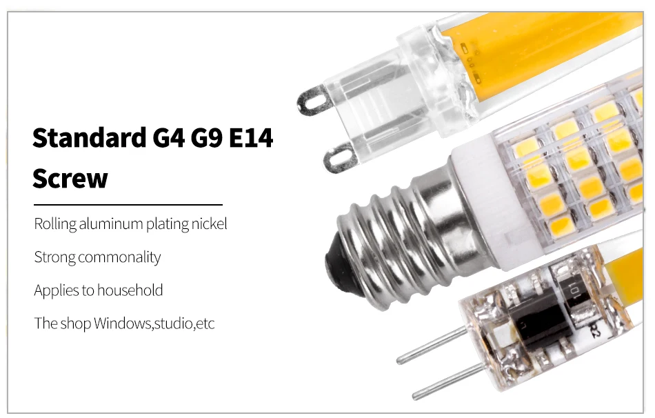 Светодиодная лампа G4 G9 E14, лампа с затемнением, COB SMD, AC DC 12 В, 220 В, 3 Вт, 6 Вт, 9 Вт, сменная галогенная лампа, прожектор, люстра, Bombillas