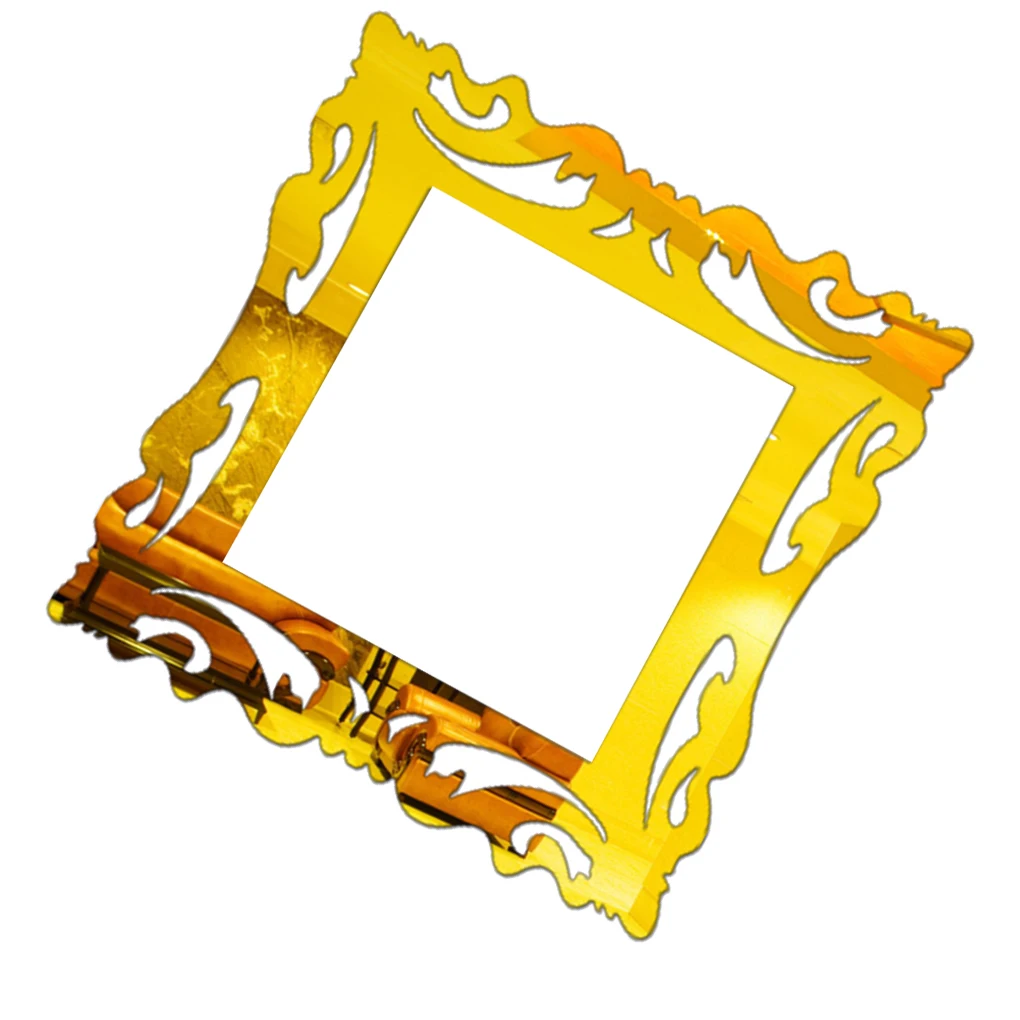 Акриловый переключатель розетка защитные настенные зеркальные наклейки на