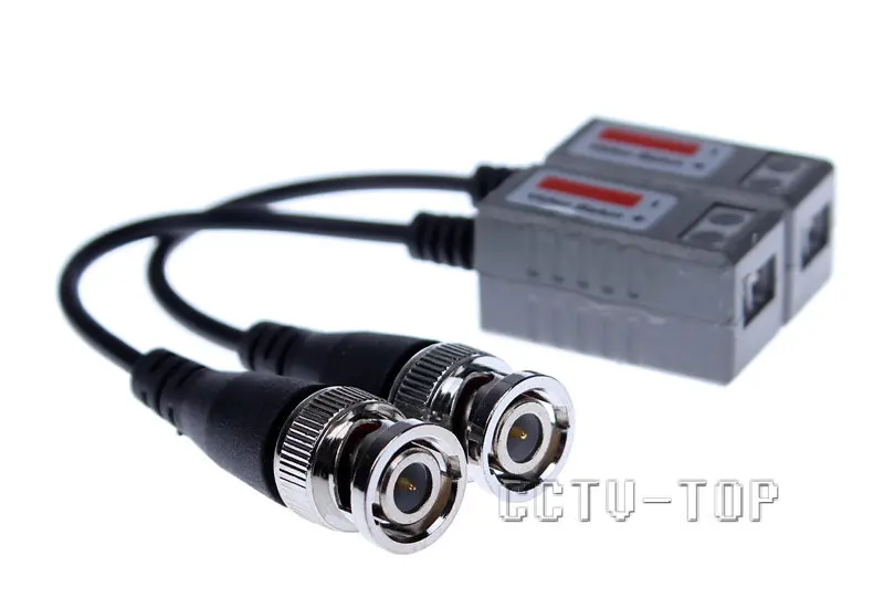 10 пар CCTV аксессуары видео балун трансивер витой BNC пассивные трансиверы UTP Cat5