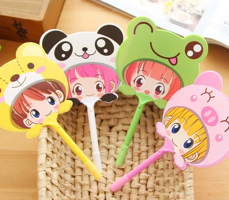 4 шт./лот творческий для милых девочек шариковая ручка/Халат с капюшоном в виде