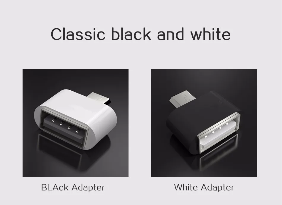 Micro USB OTG адаптер папа к USB 2,0 гнездовой разъем для samsung A7 Xiaomi Redmi Note 5 Microusb OTG конвертер адаптер