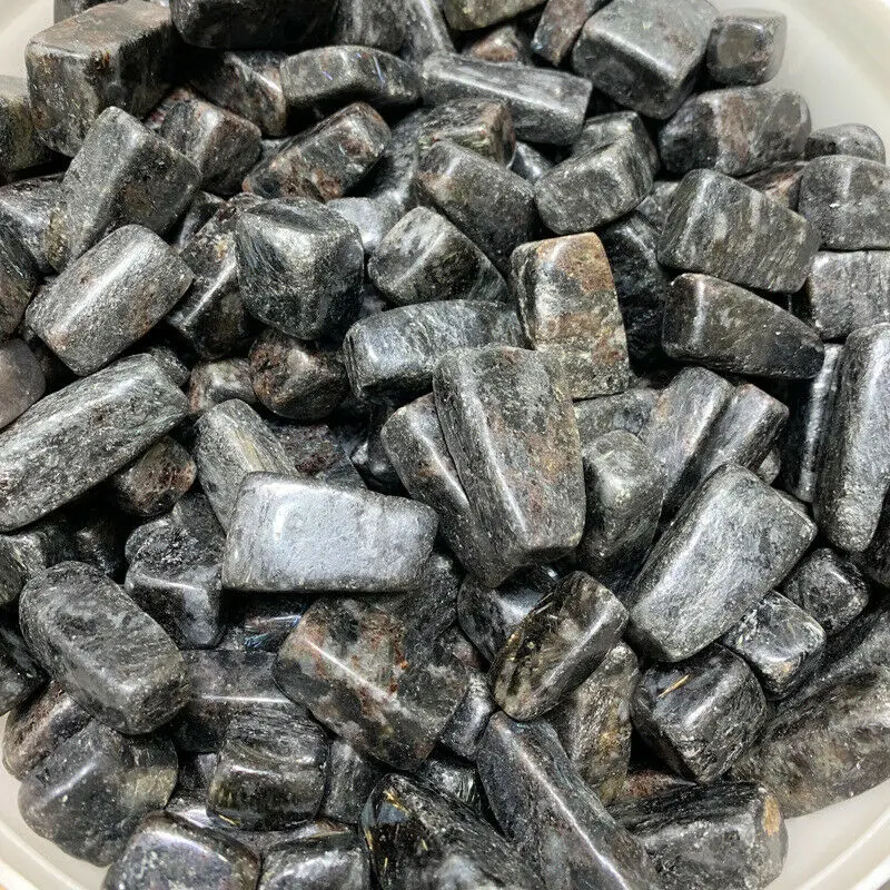 Оптовая продажа 100 г натуральный черный фейерверк искусственный камень лечебные