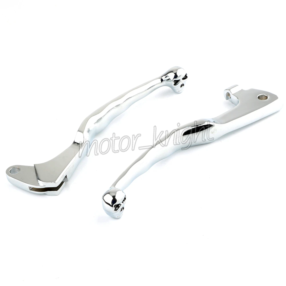 Черный рычаг сцепления с черепом для Yamaha Virago 250/XV250 88 07 viragoo 535/XV535 87 99 700/XV700 85 87|lever