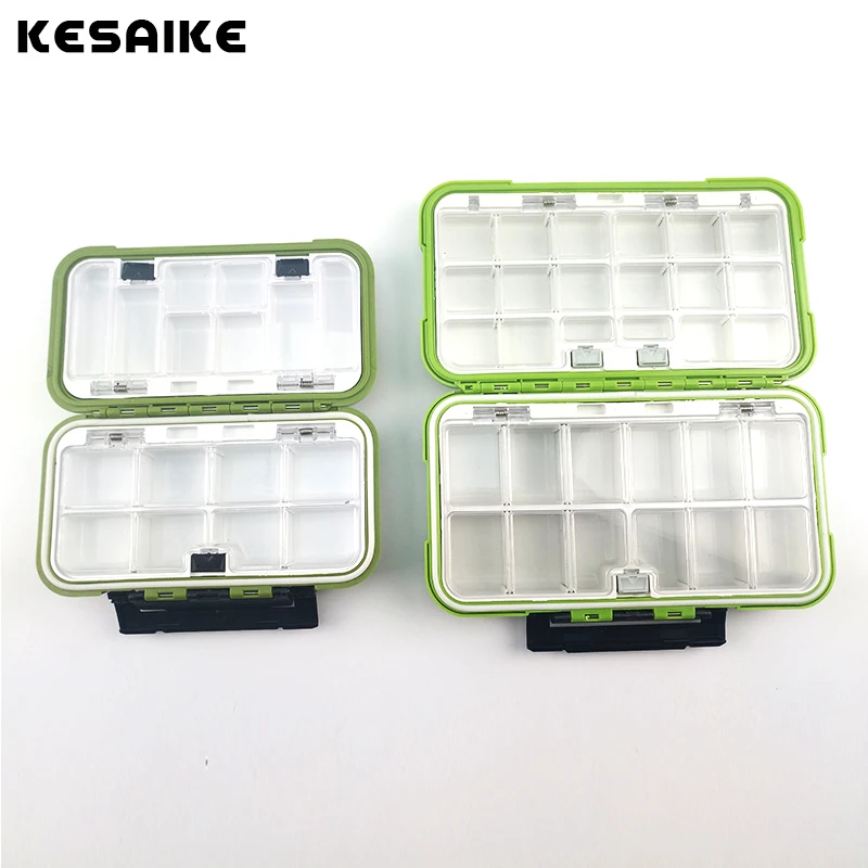KESAIKE 1 шт. пластиковая коробка для рыболовных снастей водонепроницаемая