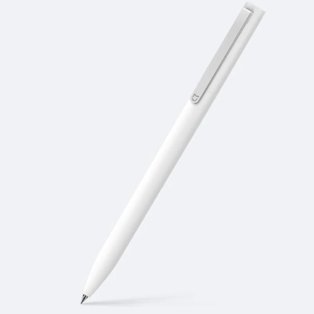 Оригинальные ручки-вывески Xiaomi Mijia, 9,5 мм, прочные ручки-вывески, гладкие, швейцарские, сменные, MiKuni, японские чернила - Цвет: white