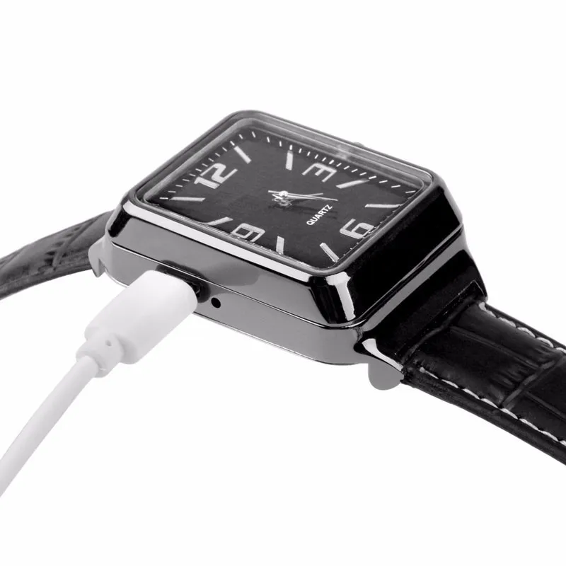 1 шт Горячая Зажигалка watche для мужчин кварцевые часы USB перезаряжаемая Зажигалка-часы Беспламенное ветрозащитное прикуриватель Мода F777