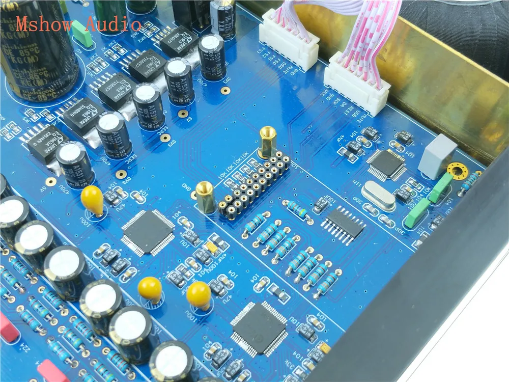 Готовые AK4497 AK4497EQ Двойной ЦАП DSD HIFI аудио цифро аналоговый конвертер xmos XU208 или Amanero