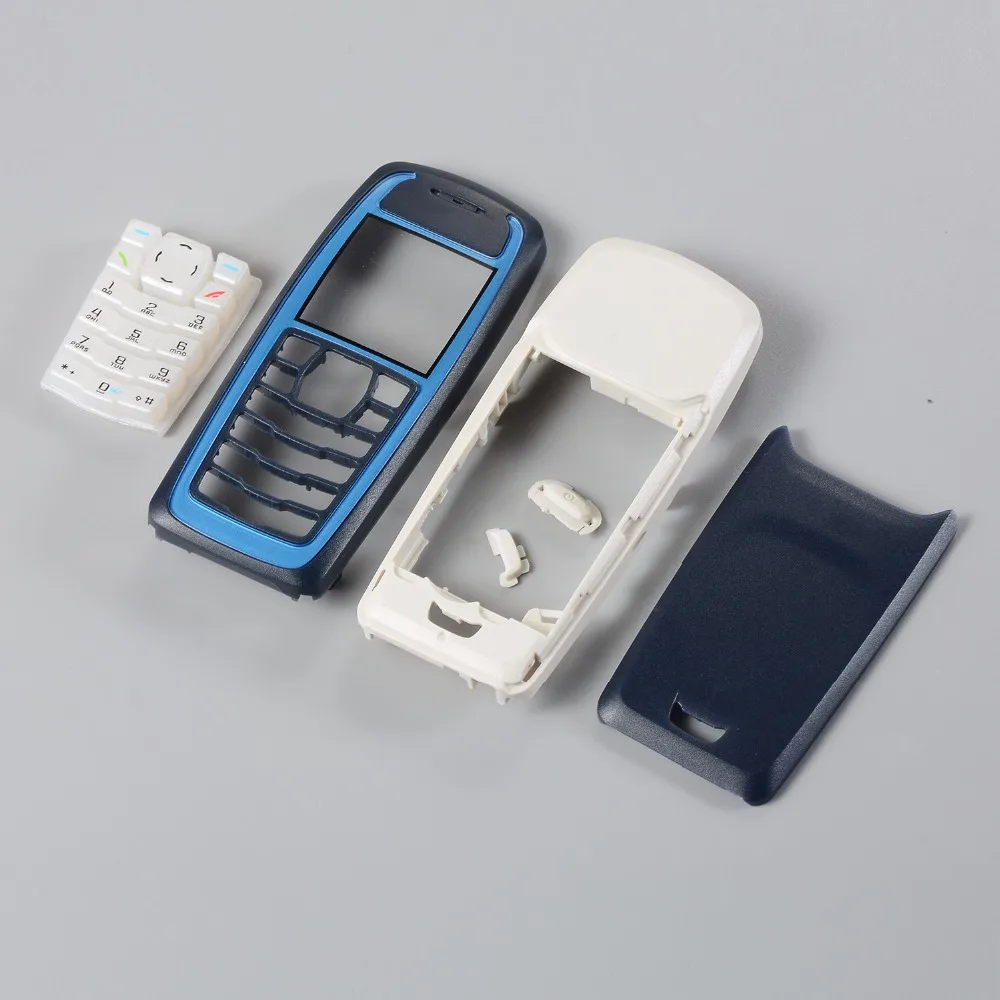 10 шт. новый полный корпус чехол для Nokia 3100 лицевая Передняя промежуточная рамка +