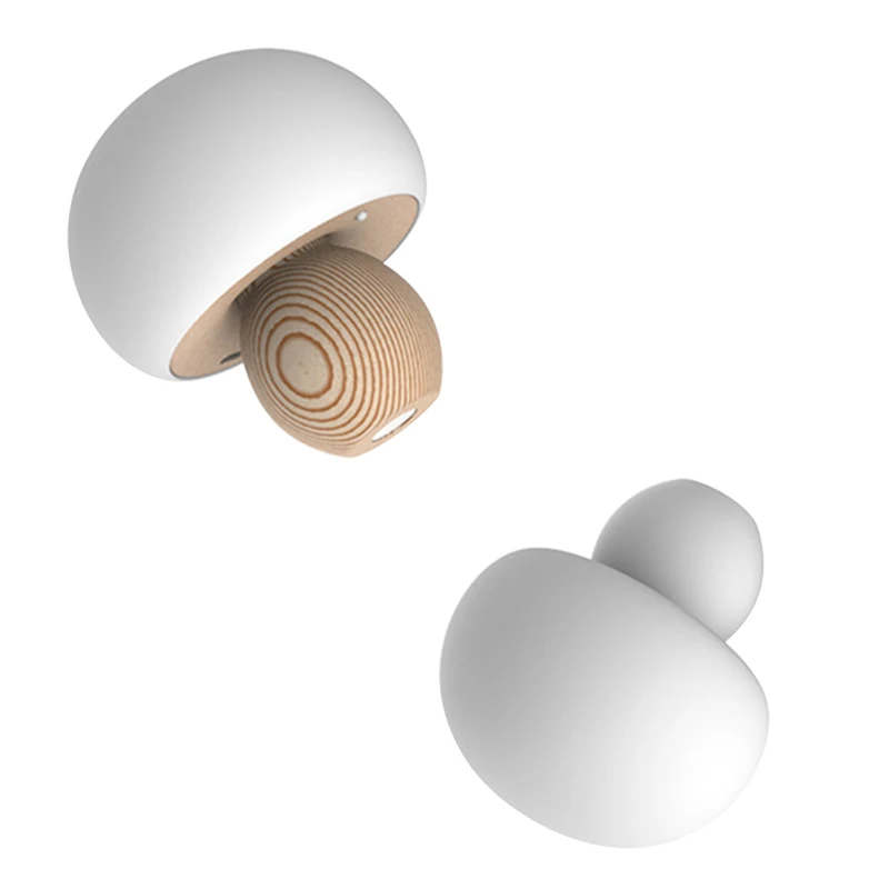 Colorful USB Rechargeable Cartoon Silicone Mushroom LED Night Light Table Lamp Bedroom Decor New Hot