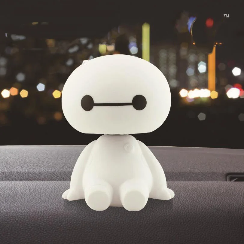 Большой Герой 6 Baymax аниме ПВХ фигурка мультяшный милый робот качающаяся голова