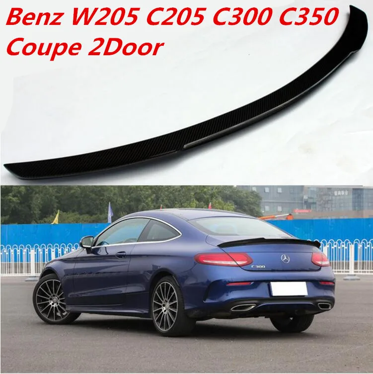 Автомобильный спойлер для заднего крыла багажника из углеродного волокна Benz W205