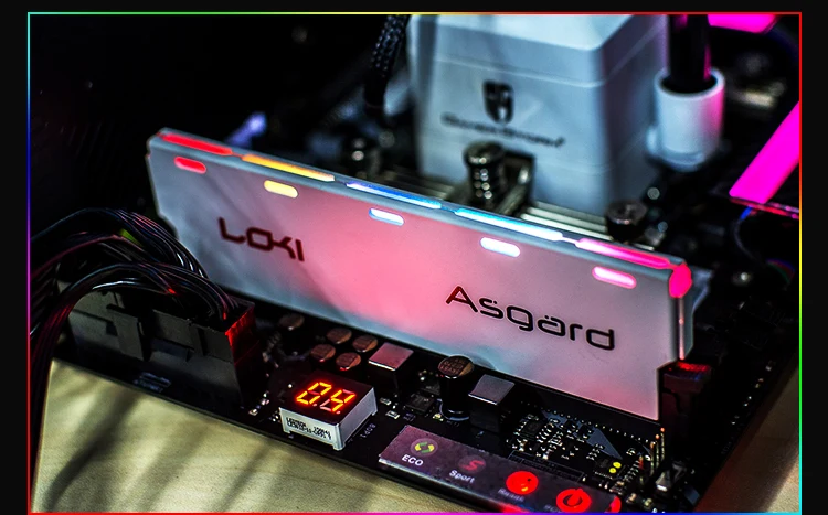 Asgard Loki w1 серия DDR4 8gbx2 3000 МГц RGB ram для игр настольный Память ram dimm
