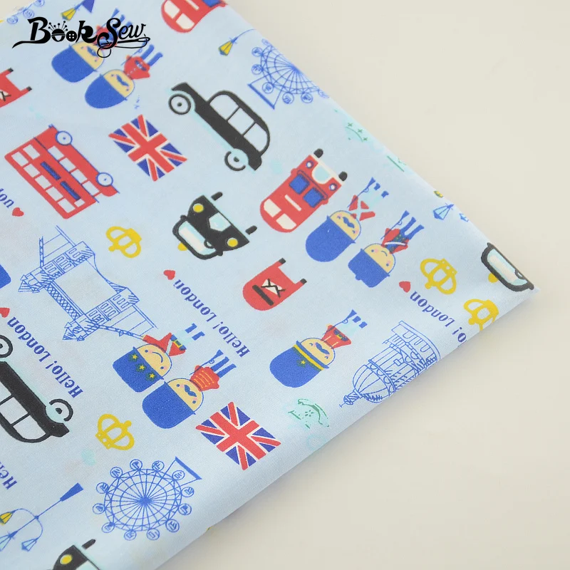 Lovely Cartoon Designs 100% Cotton Fabric Twill Home Textile Material Quilting Fabrics for Patchwork Bedding Baby Cloth|fabrics fashion