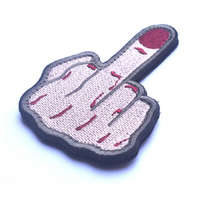 3D вышивка волшебные наклейки среднего нашивка пальцы чехол для телефона на руку