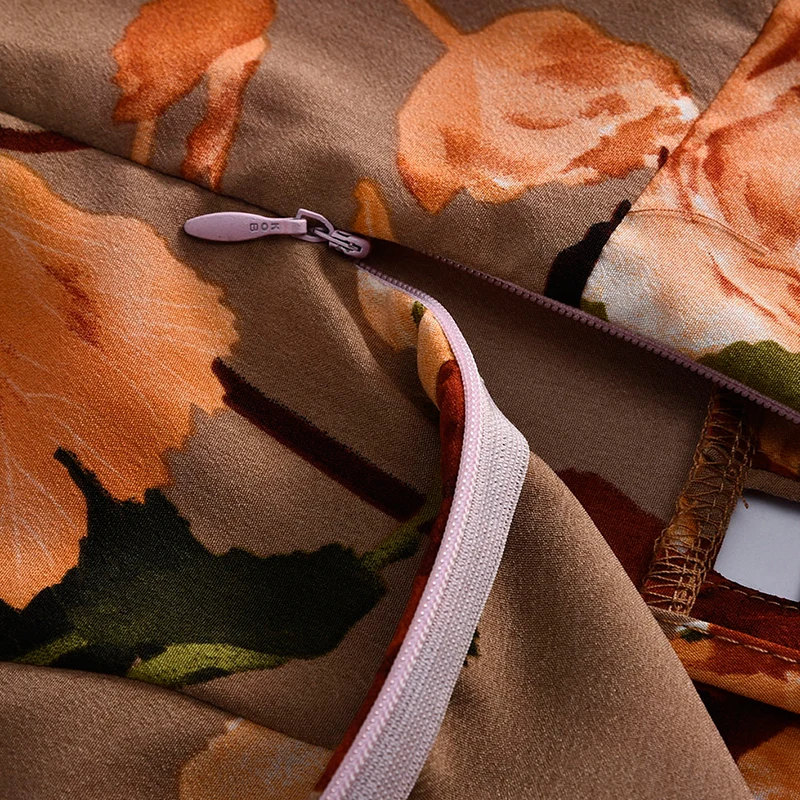 Летнее платье женское сексуальное яркое цветочное тонкое на бретельках без