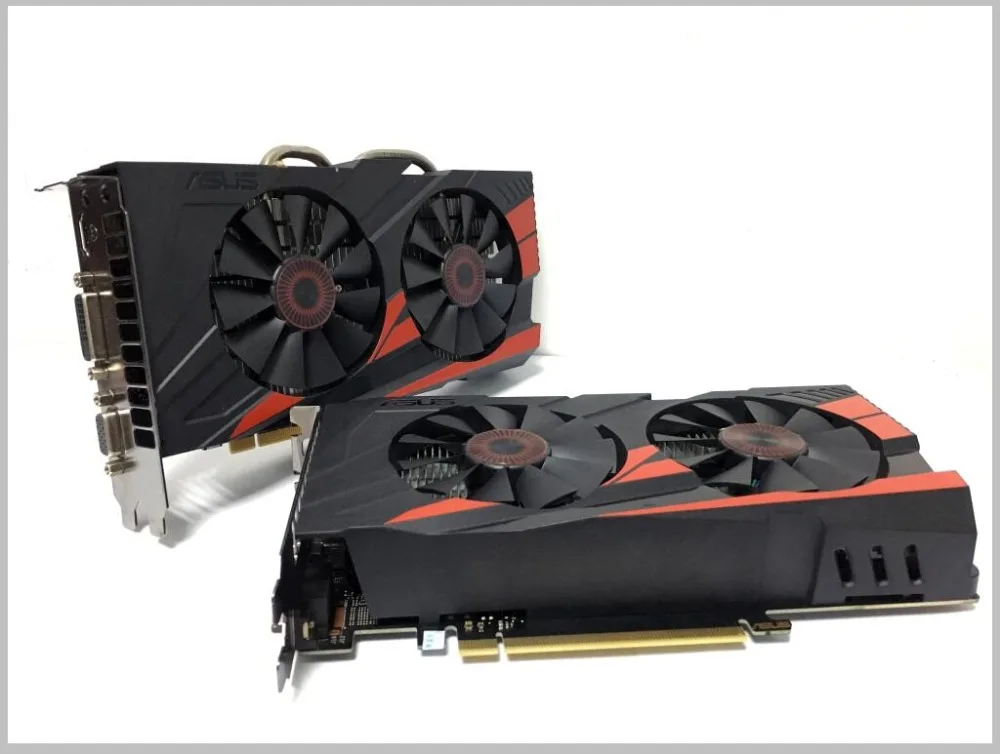 Asus GTX-950-OC-2GB GT950 GTX950 2G D5 DDR5 128 Bit nVIDIA PC настольные видеокарты PCI Express 3,0 компьютерные видеокарты