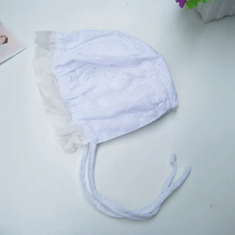 Bnaturalwell Baby Cotton Bonnet Toddler Girls Lovely Beanie Infant Pink Caps Newborn Granny Hat Milk Maid Cap Photo Props H206S | Детская