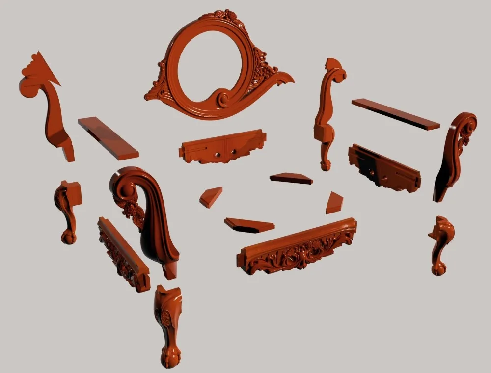 Полная модель стула 3D STL для гравировки фрезерного станка с ЧПУ|stl 3d models|stl 3dstl model |