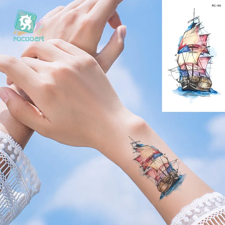 RC166 Bindi индийские Временные татуировки Роза Лотос Баллер девушка маленькая временная татуировка наклейка актриса макияж Tatuaje Фестиваль Татуировки - Цвет: RC166