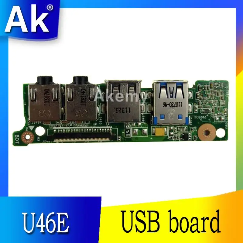 Для For Asus U46SV U46S U46E USB аудио плата с кабелем 60 N5NIO1000 69N0LFB10D02 работает|Компьютерные
