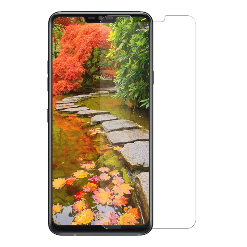 Закаленное стекло для LG G7 полное покрытие защитная пленка Взрывозащищенная