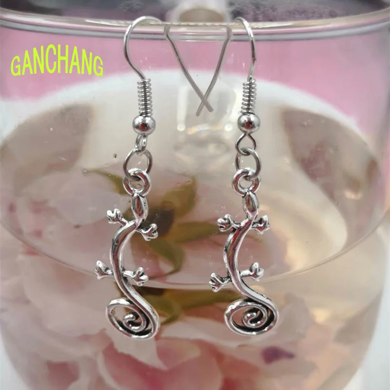 Аварийные серьги женские панк зомби геккос совы волки боксерские перчатки