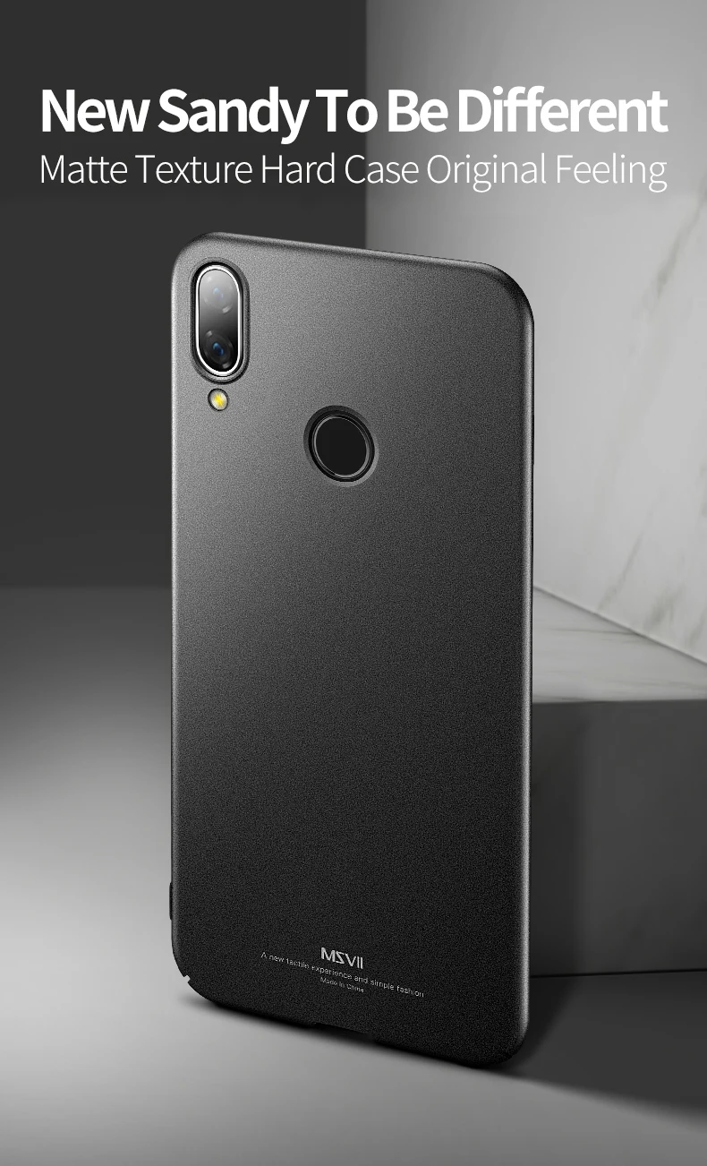 Huawei Nova 3e 3 3i чехол MSVII тонкий матовый чехол для huawei Nova 5 5i Pro Nova 5E жесткая задняя крышка из ПК huawei Nova 4 4e чехол