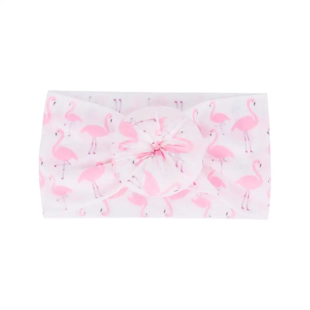 Повязка На Голову Нейлоновая с принтом фламинго 20 шт./лот |