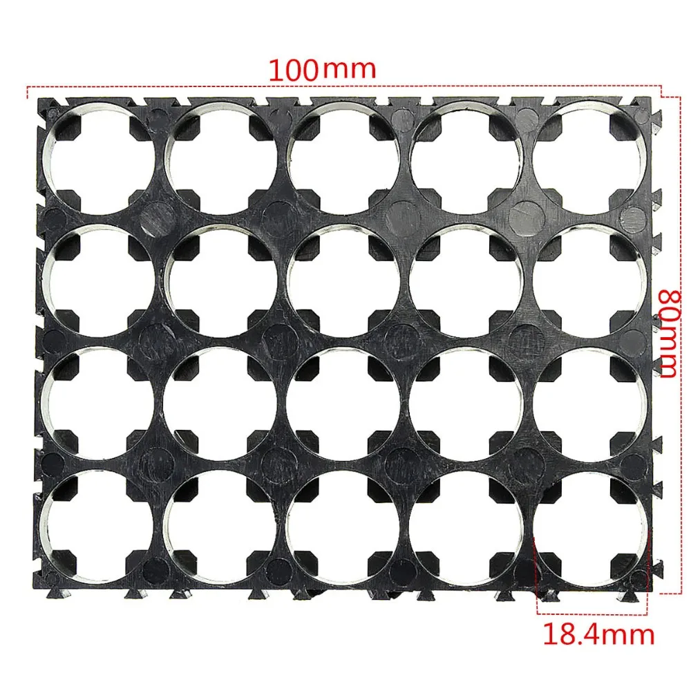 Пластиковый держатель GTF 10X 18650 для аккумуляторной батареи 18 4 мм 4X5 | Электроника