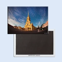 tourist magnets st petersburg in russiapeter and paul cathedral rectangle metal fridge magnet 5546 tourism souvenir