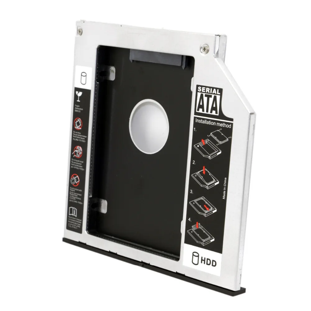 SATA 22pin HDD жесткий диск с жестким диском Caddy чехол для 12 7 мм Универсальный адаптор