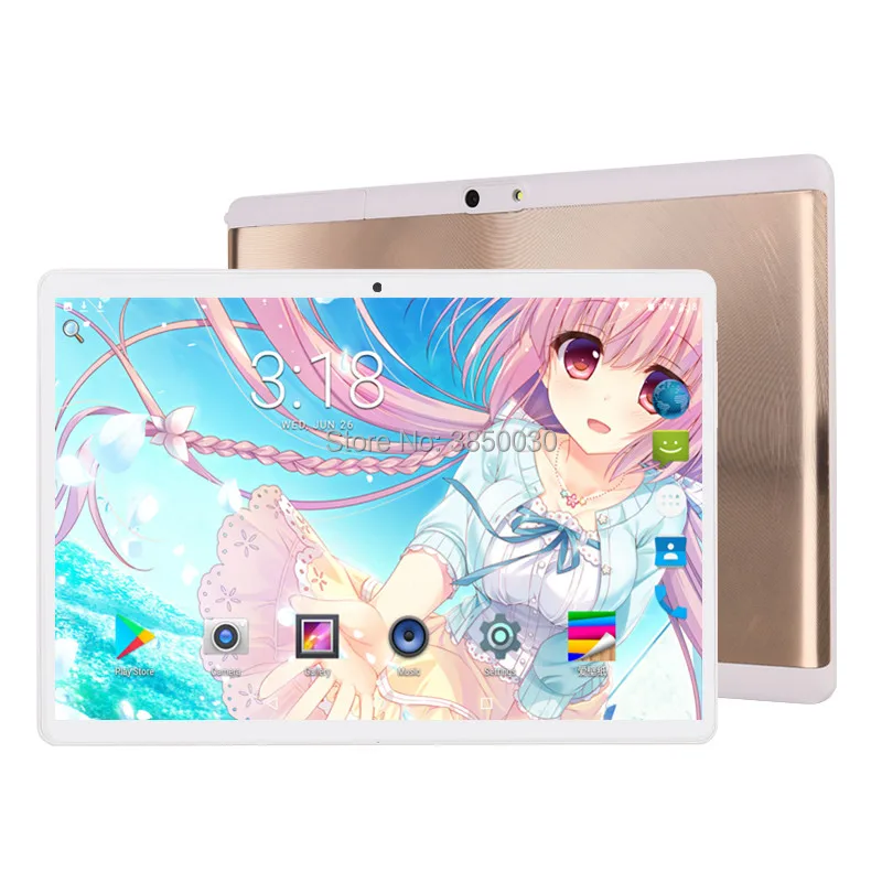 Новейший Google Play Store Android 9 0 OS 10 дюймов 3G 4G FDD LTE планшет 6 ГБ ОЗУ 64 Гб ПЗУ 1280*800 IPS две sim