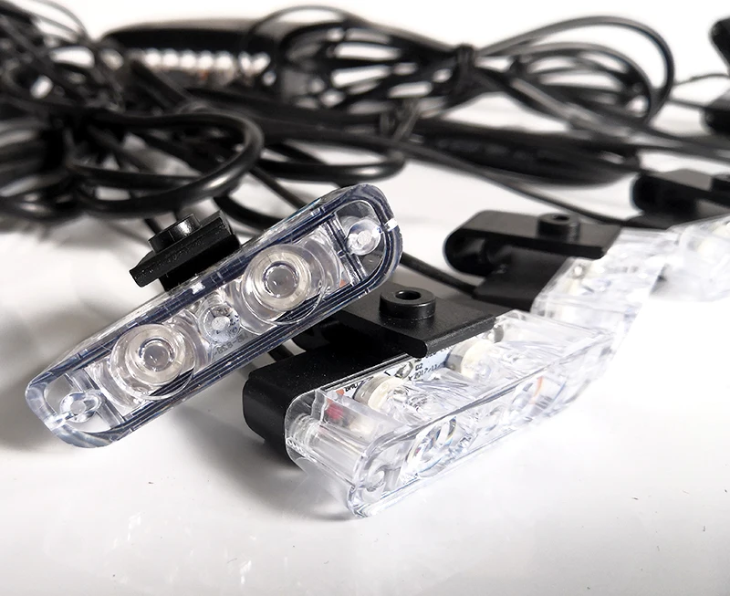 32LED ультра-тонкий автомобиль Грузовик аварийный светильник мигающий пожарный светильник s скорая помощь полицейский светильник стробоскоп предупредительный световой сигнал лампа DRL