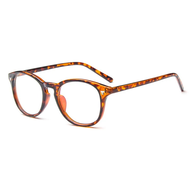 Leopard Frame Бренд дизайн винтаж оправы для очков женский мужской градусов оптические прозрачные линзы женские очки для мужчин очки оправа - Цвет оправы: Leopard Frame