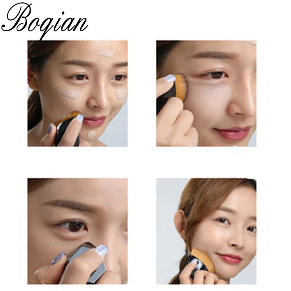 BQAN 8 цветов кисти для основы BB кремовые макияжа набор Плоских уплотнений Pincel Maquiagem