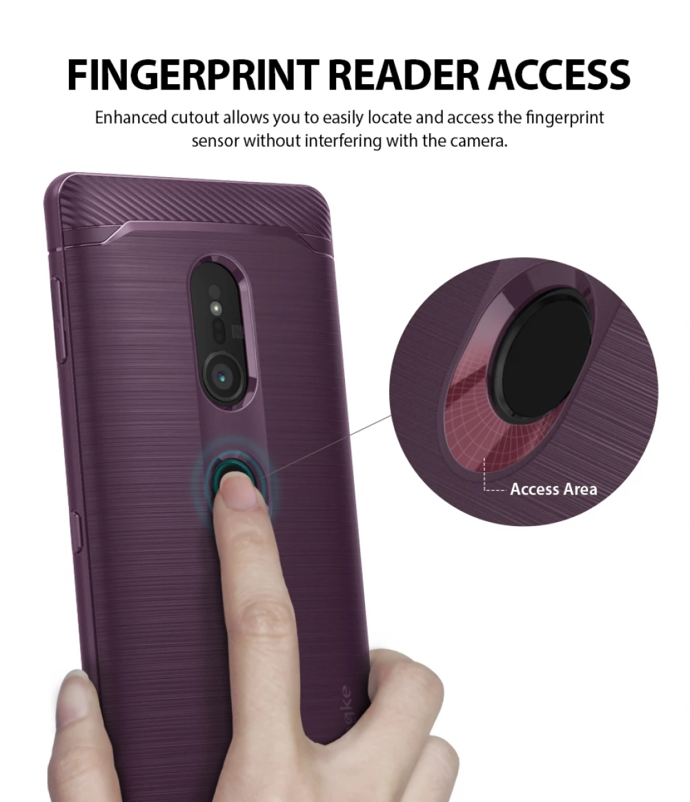 Ringke Onyx для sony Xperia XZ2 чехол Гибкая крышка ТПУ чехол военный класс Защита черный чехол для Xperia XZ2