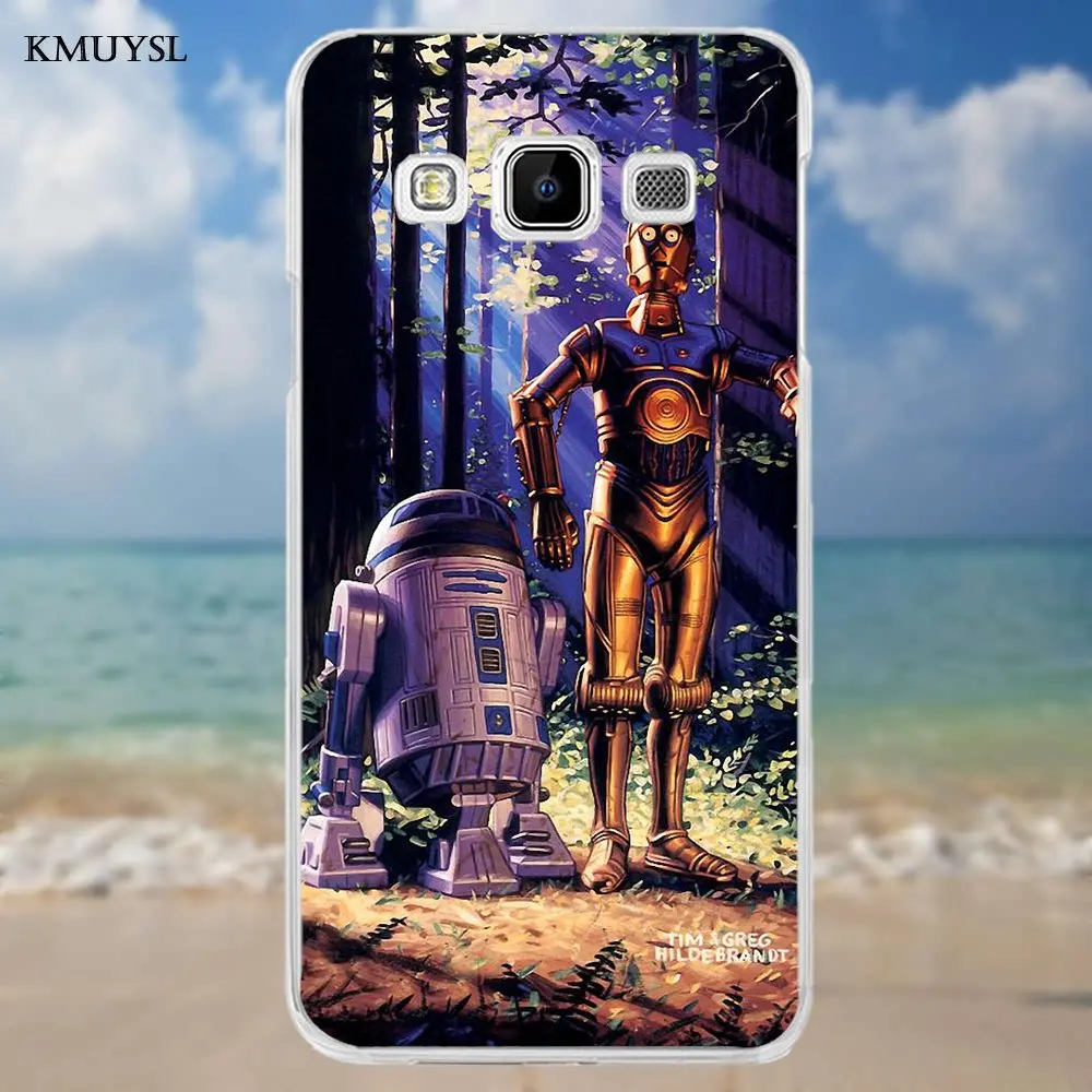 as picture Для samsung Galaxy A3 A5 A7 J1 J2 J3 J5 J7 чехол для телефона из мягкого силикона ТПУ с рисунком прозрачные телефонные чехлы с принтом «Звездные войны» модельный ряд R2d2 C3po - Цвет: as picture