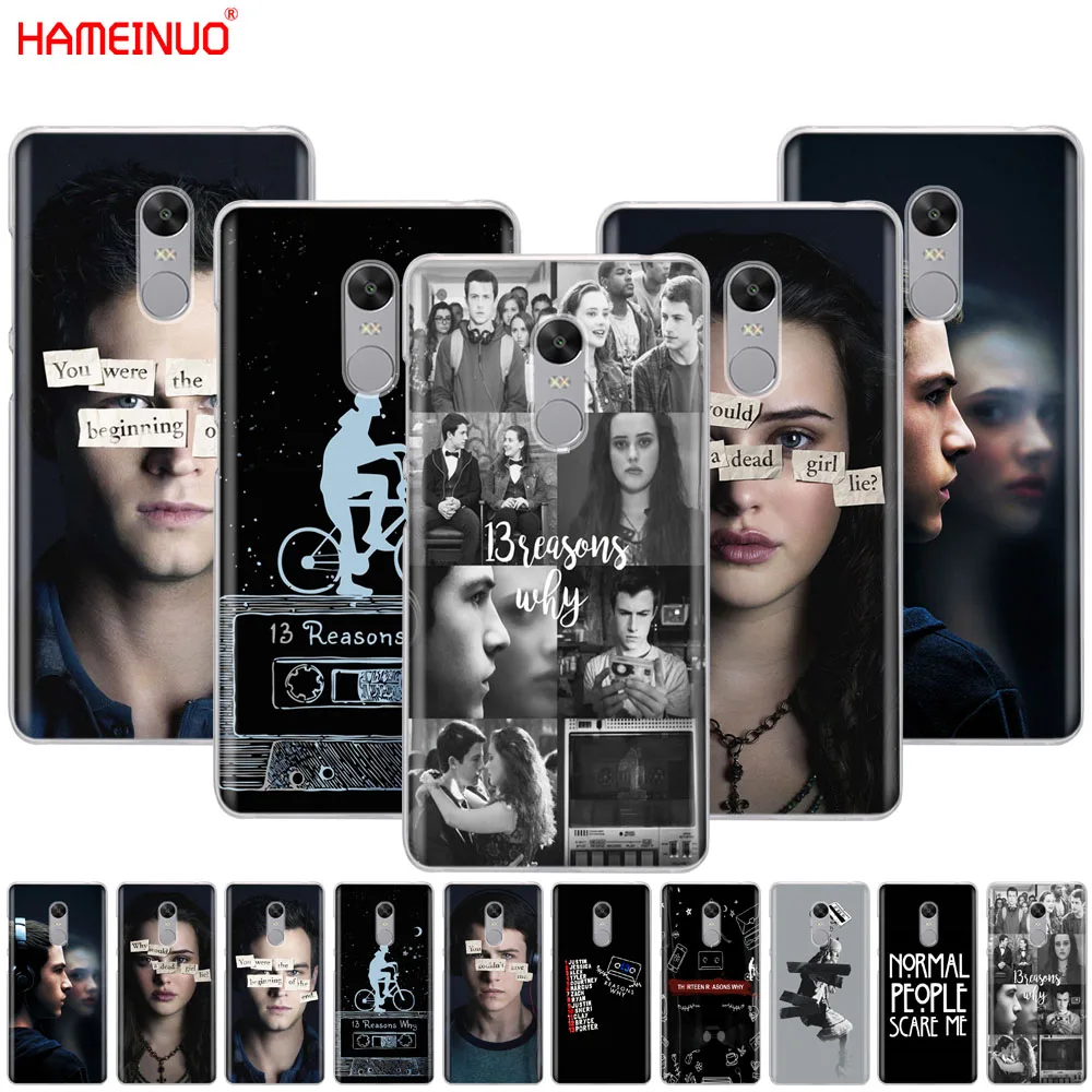HAMEINUO 13 причин почему дизайн Недавно прибыл чехол для телефона Xiaomi redmi 5 4 1s 2 3 3s pro PLUS