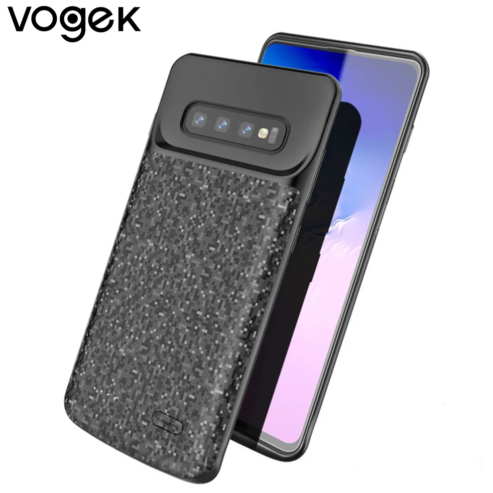Vogek 5000 мАч зарядное устройство чехол для Samsung Galaxy S10 Plus внешний портативный