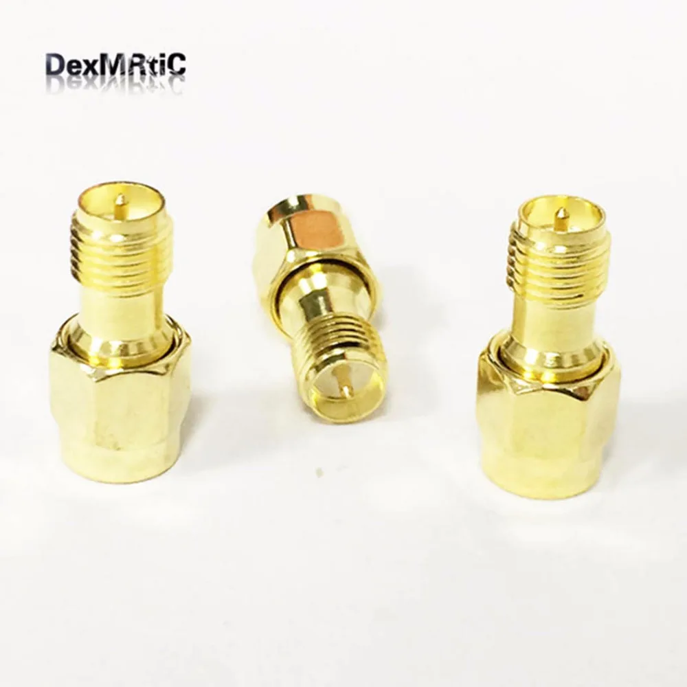1 шт. Женский переходник SMA типа папа|jack plug switch|goldplatedsm |